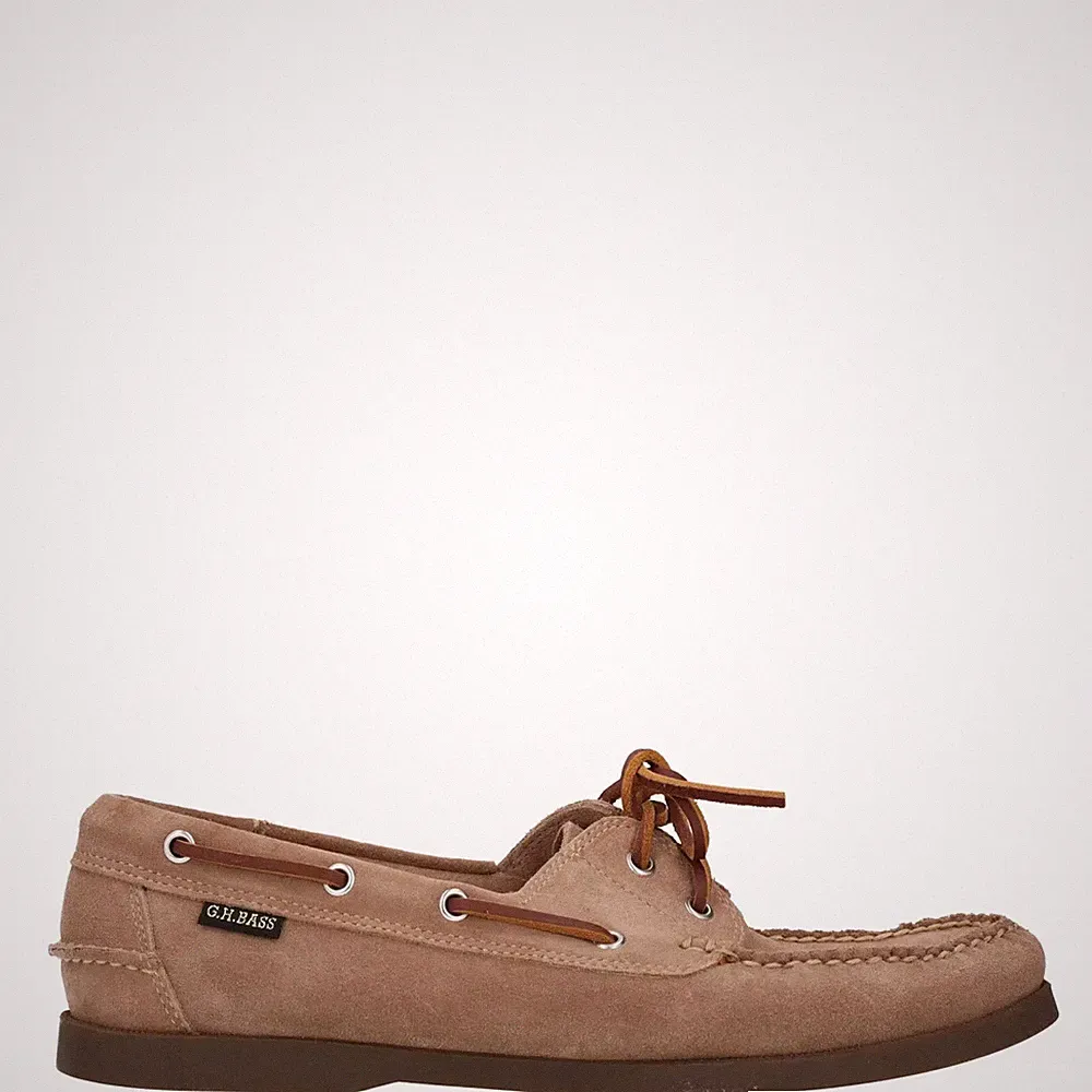 GH Bass Jetty II Boater Suede Loafer Earth Herren EU 44,5 UVP 195