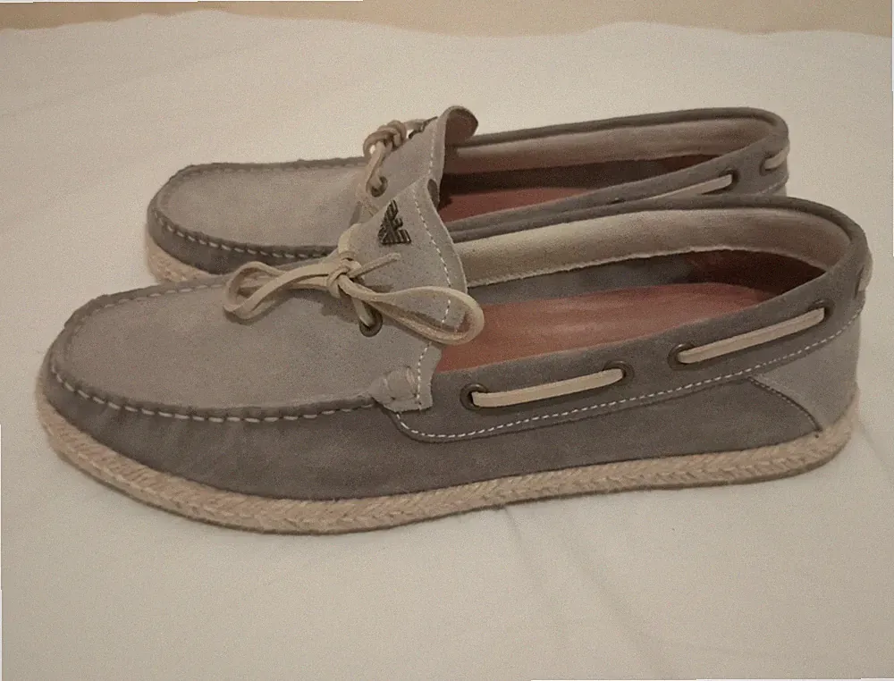 Giorgio Armani Halbschuhe Wildleder
