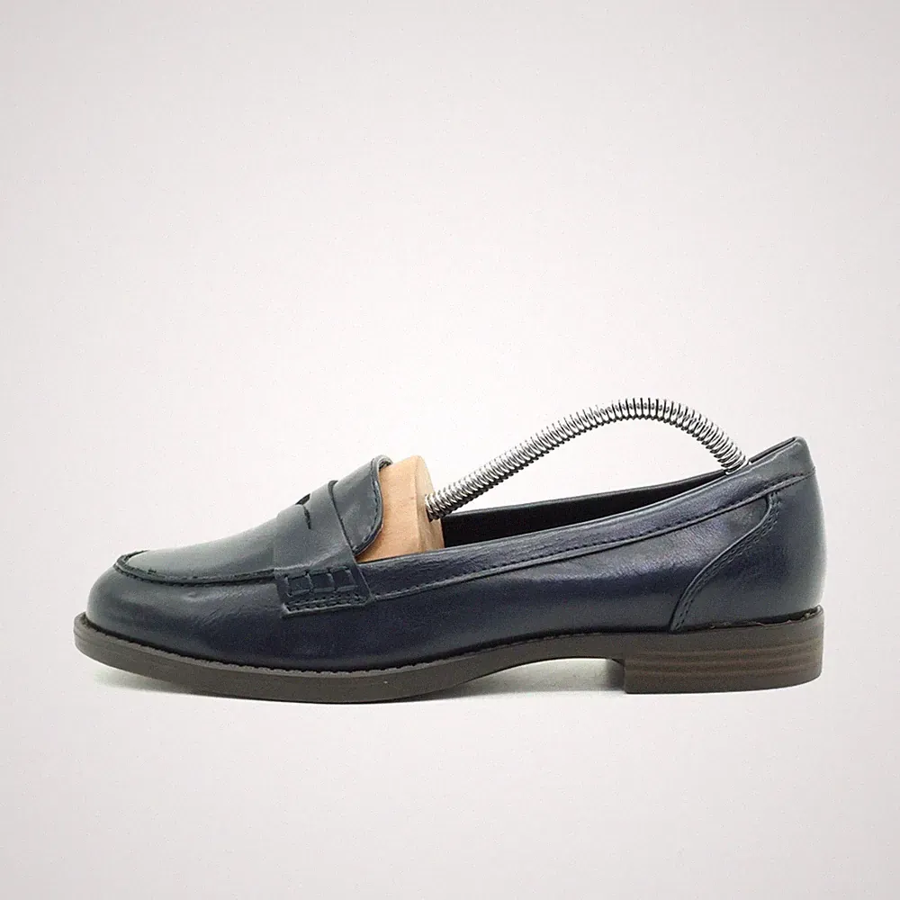 Graceland Damen Loafer marineblau Synthetik Low-Top Klassik Klassisch EU 37