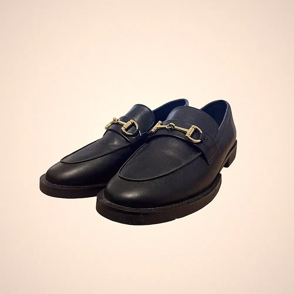 👞 Graceland Loafer Damen 39 Schwarz – Gliederkette – Elegant 👞