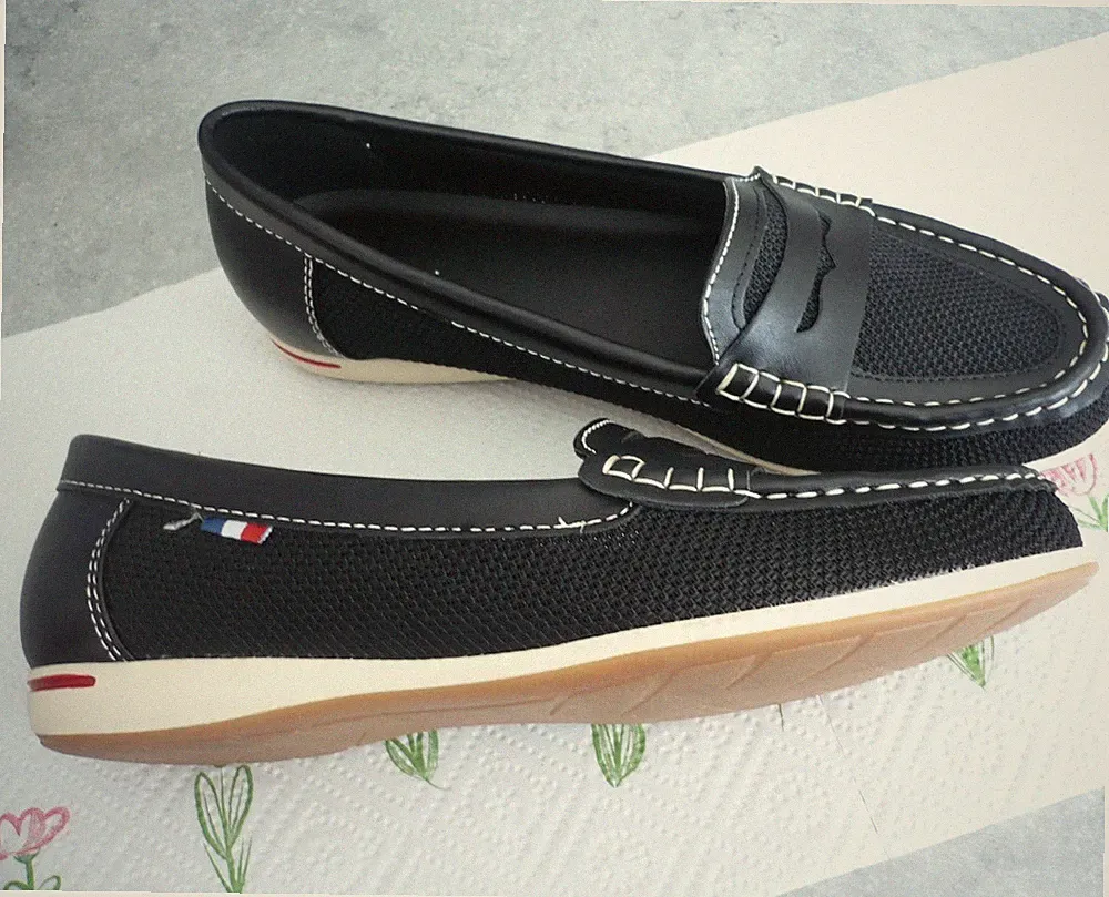 Graceland neue Damen Schuhe Gr. 40 schwarz Slipper Loafer Mokkasin Schlupfschuh