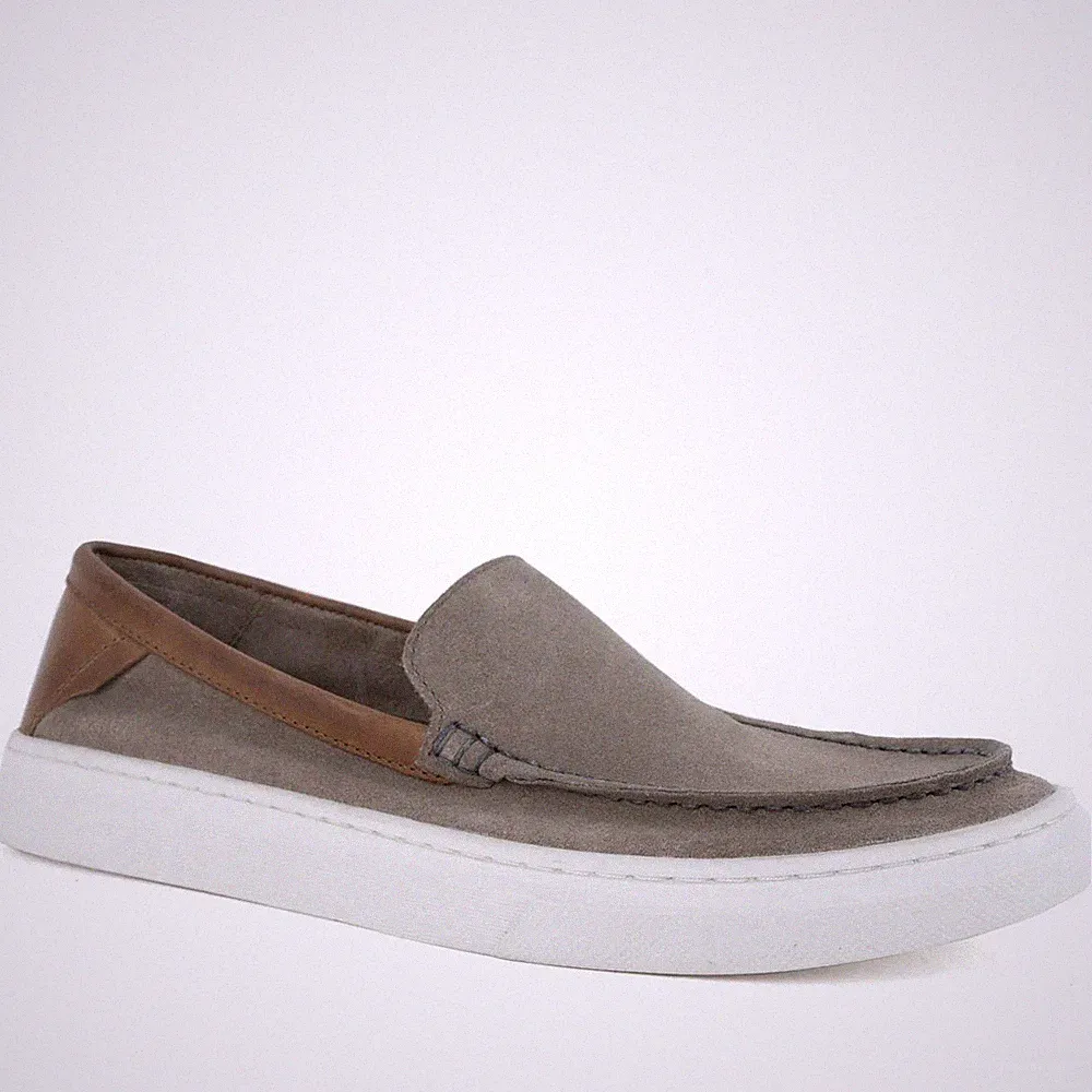 Grüner Schuhe Munich Herren Beige Wildleder Keilabsatz Loafer GRU3930-25119