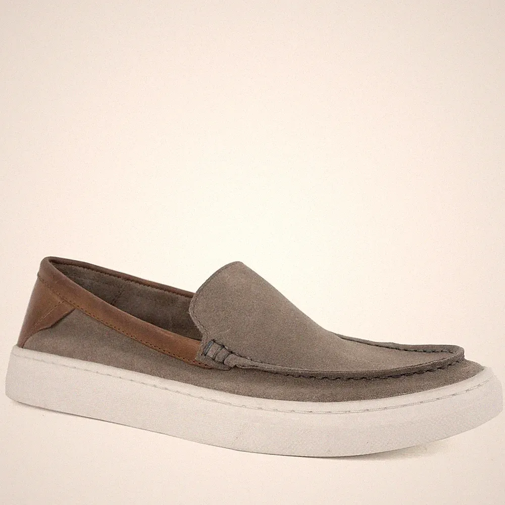 Grüner Schuhe Munich Herren Beige Wildleder Keilabsatz Loafer GRU3930-25119