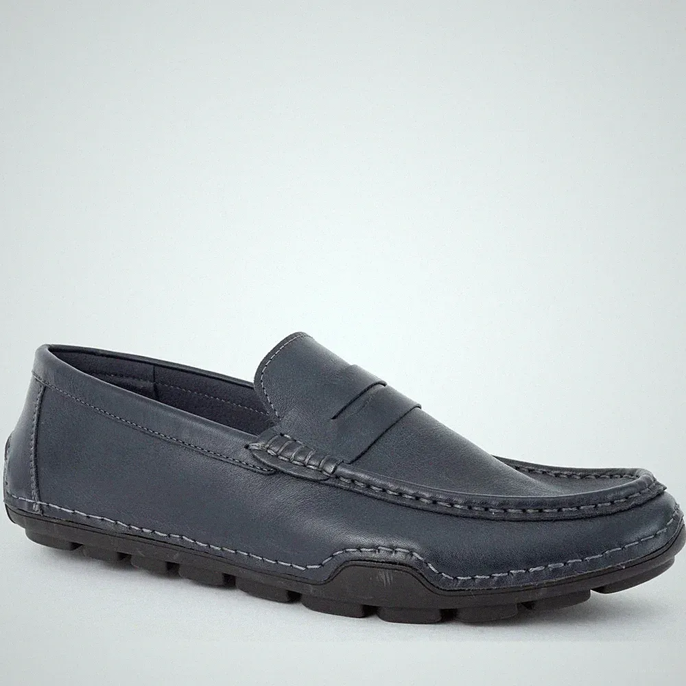 Grüner Schuhe Munich Herren Blaue Leder Loafer Freizeit GRU3930-25107