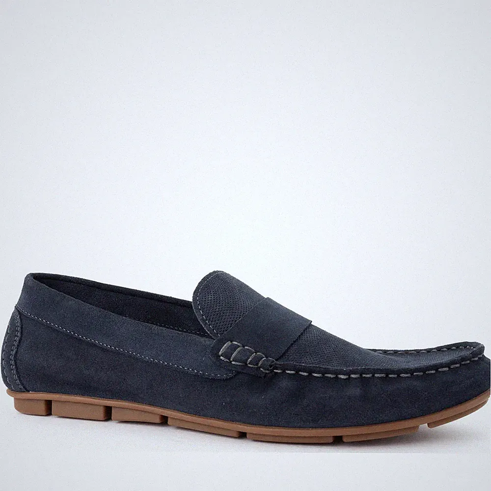 Grüner Schuhe Munich Herren Blaue Leder Loafer Freizeit GRU3930-25108