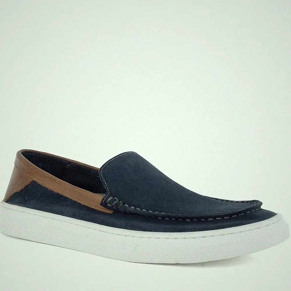 Grüner Schuhe Munich Herren Blaue Wildleder Keilabsatz Loafer GRU3930-25118