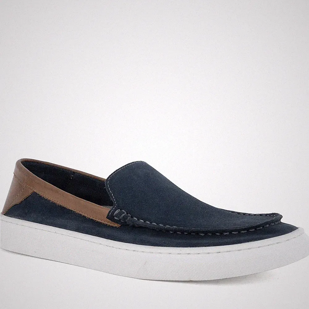 Grüner Schuhe Munich Herren Blaue Wildleder Keilabsatz Loafer GRU3930-25118
