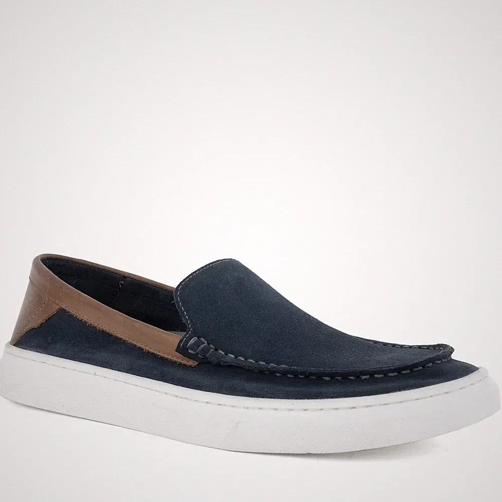 Grüner Schuhe Munich Herren Blaue Wildleder Keilabsatz Loafer GRU3930-25118
