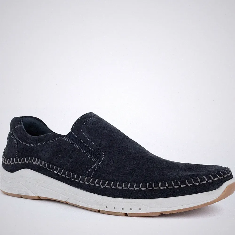 Grüner Schuhe Munich Herren Blaue Wildleder Keilabsatz Loafer GRU6021-25112