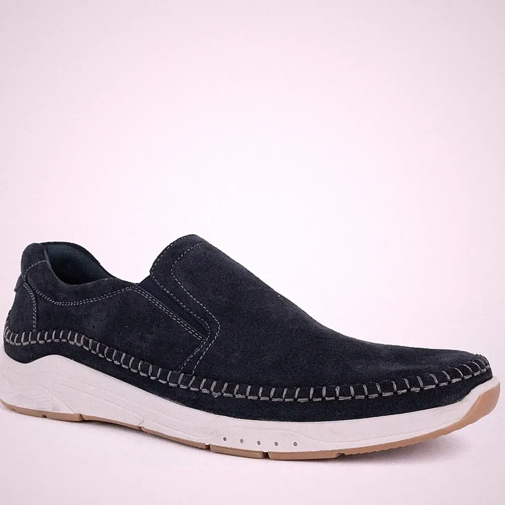 Grüner Schuhe Munich Herren Blaue Wildleder Keilabsatz Loafer GRU6021-25112