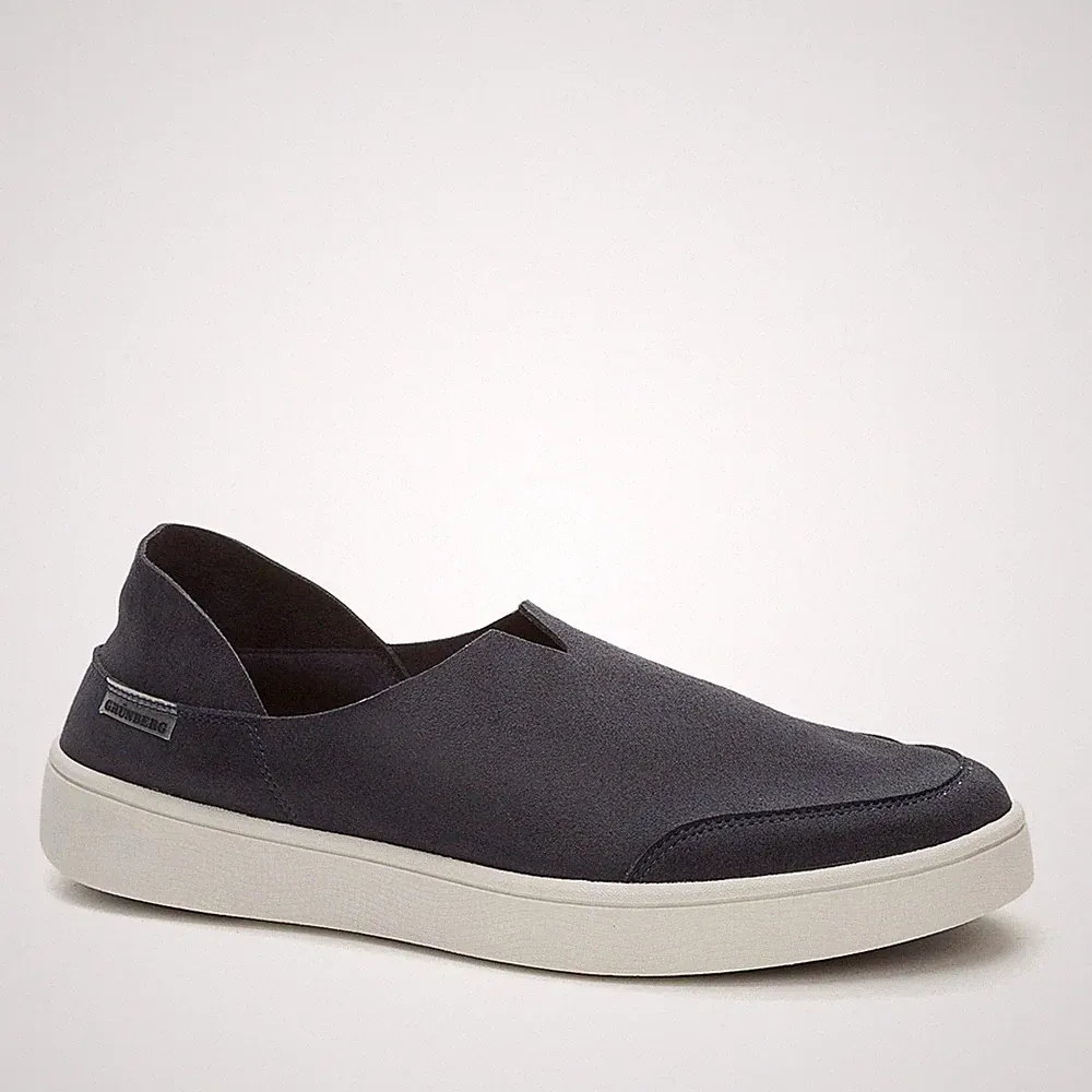 Grunberg Herren Blaue Leder Loafer Freizeit 157111-20-04