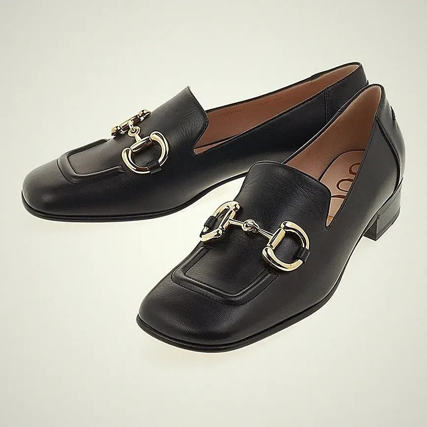 Gucci Damen Horsebit Leder Loafer 37760651
