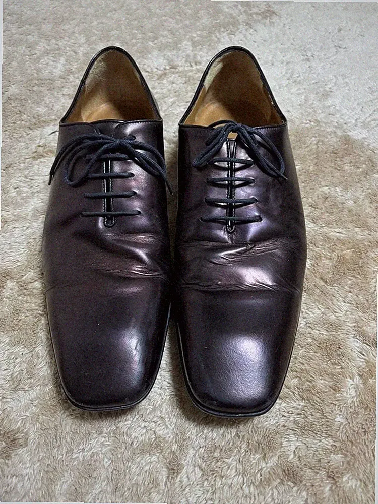 GUCCI elegante Schuhe EU 41 US 7,5 Leder dunkelbraun authentisch