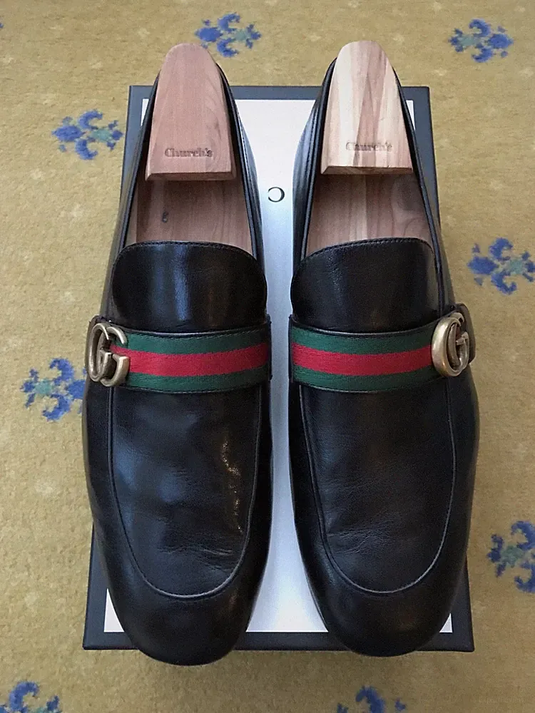 46.5 Leder-Loafer