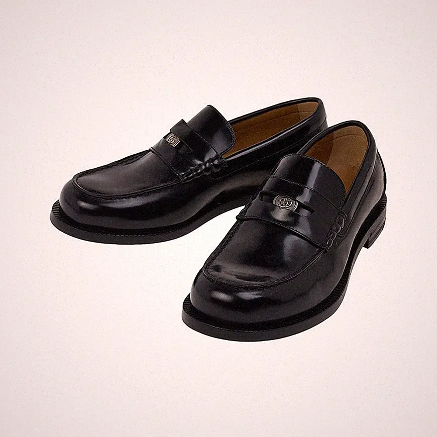 Gucci Herren GG Penny Halbschuhe 152756572 [U]