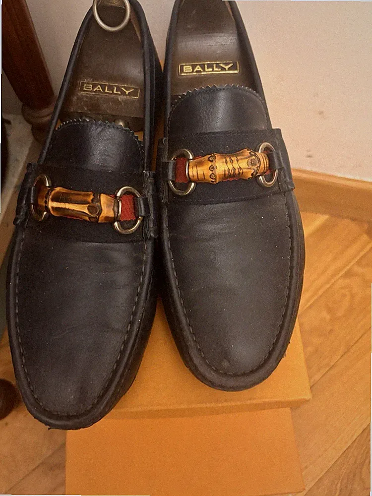 GUCCI Herren Halbschuhe Bambus - Größe 8