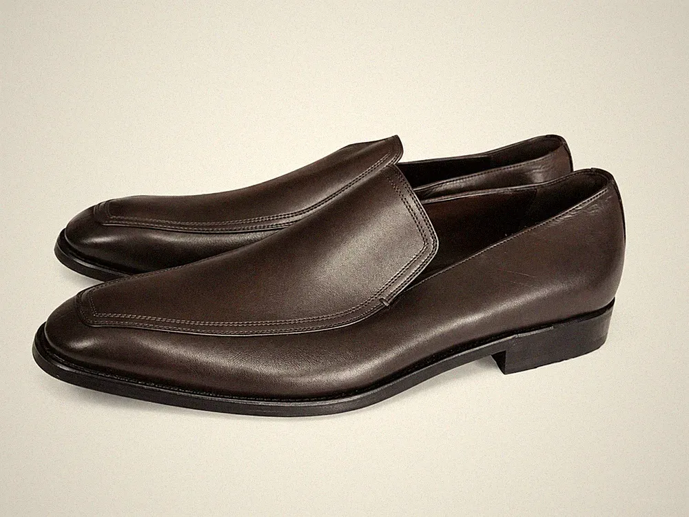 GUCCI Herren Loafer Lederschuhe 42 feinstes Kalbsleder – Luxus Business & Casual