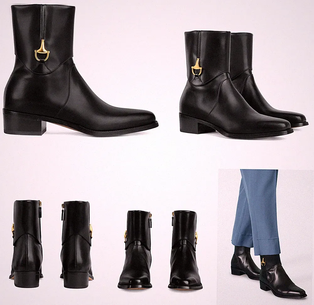 GUCCI Horsebit Ankle Boots Stiefel Stiefeletten Loafers Sneakers Schuhe New 40