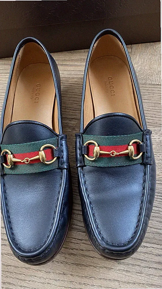 Gucci Horsebit Loafer schwarz Gr. 37.5 top Zustand