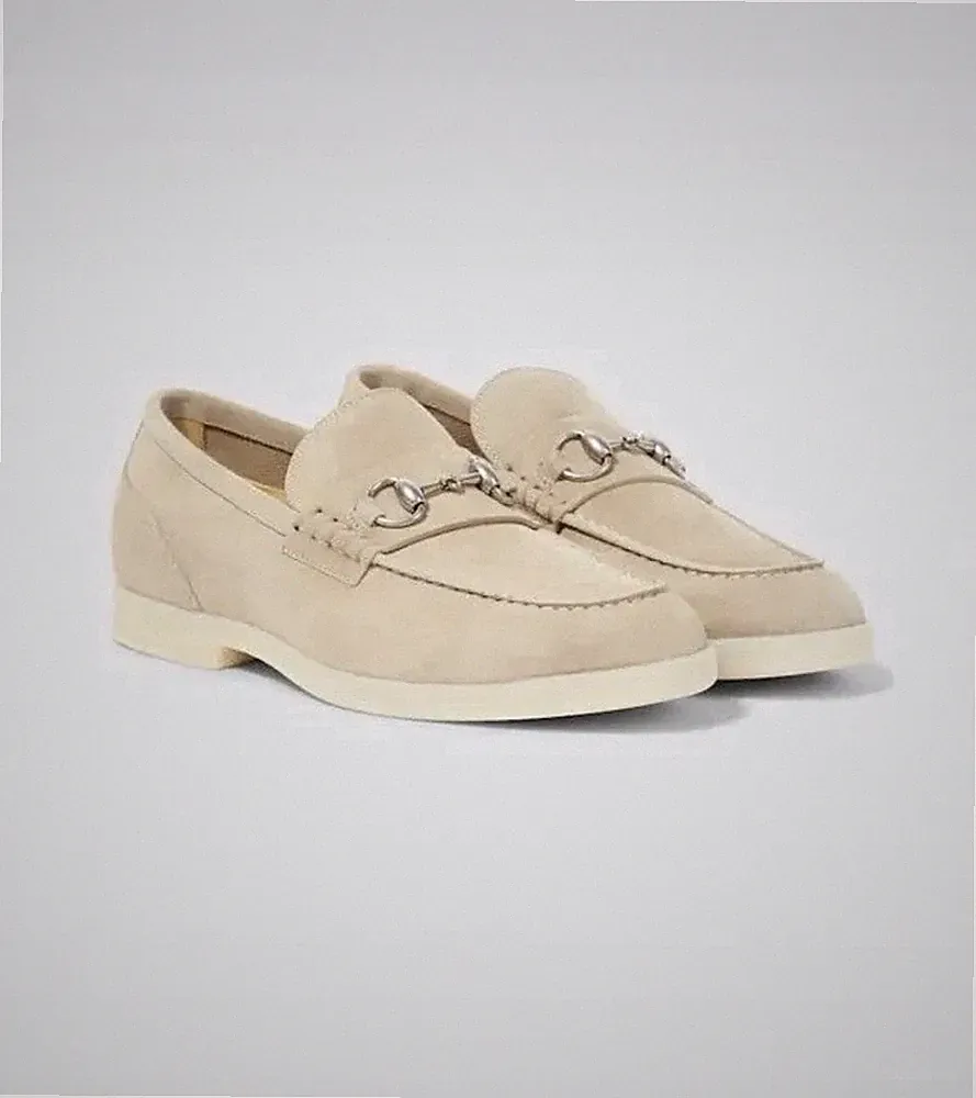Gucci Horsebit Wildleder Halbschuhe Größe 43,5 Made in Italy