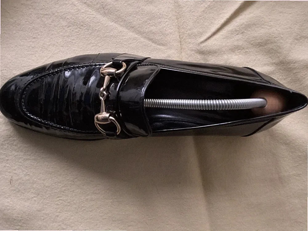Gucci Jordaan Lackleder Loafer