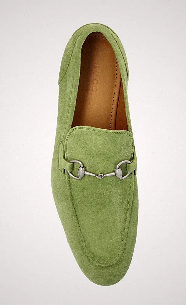 Gucci Jordaan Loafer Rauhleder Größe 8,5 - 42,5 EU/IT