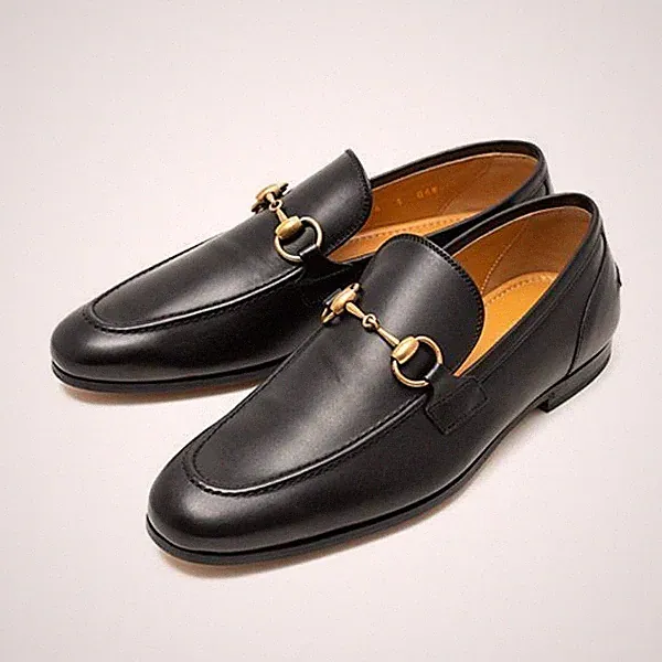 Gucci Leder Loafer 406994 BLM00 1000 142960708