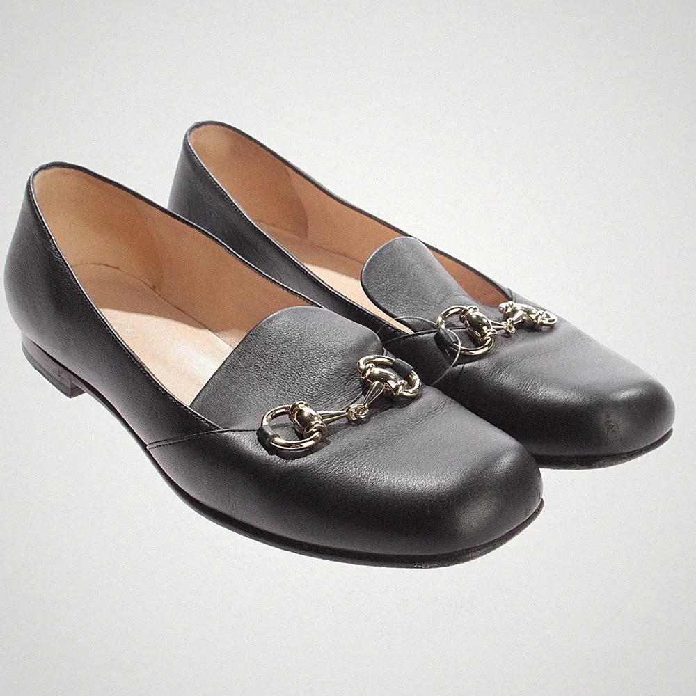Gucci Loafers 37,5 EUR Schwarz Sehr gut