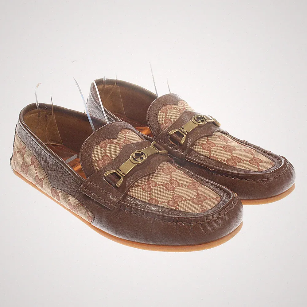 Gucci Loafers 43 EUR UK 9 Braun Braun Sehr gut