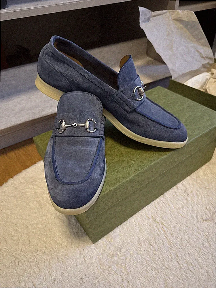Gucci loafers Blau 43
