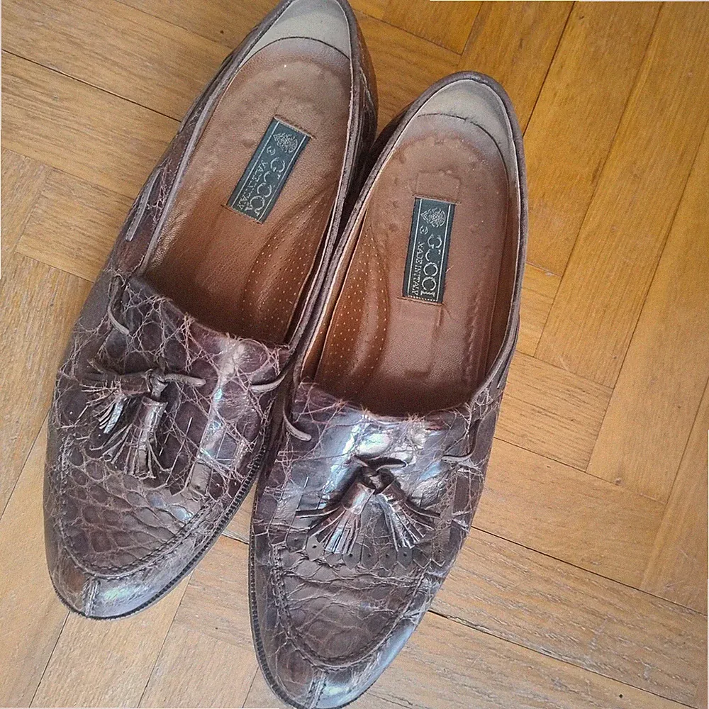 gucci schuhe herren Krokodil