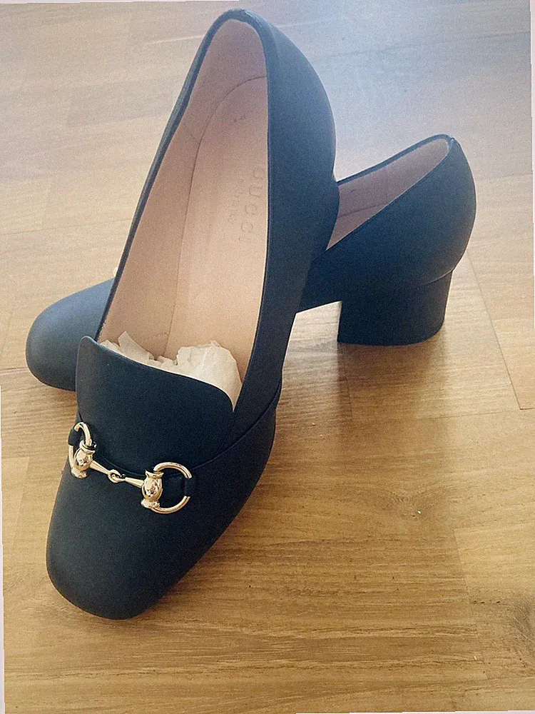 Gucci schwarz loafer 36,5