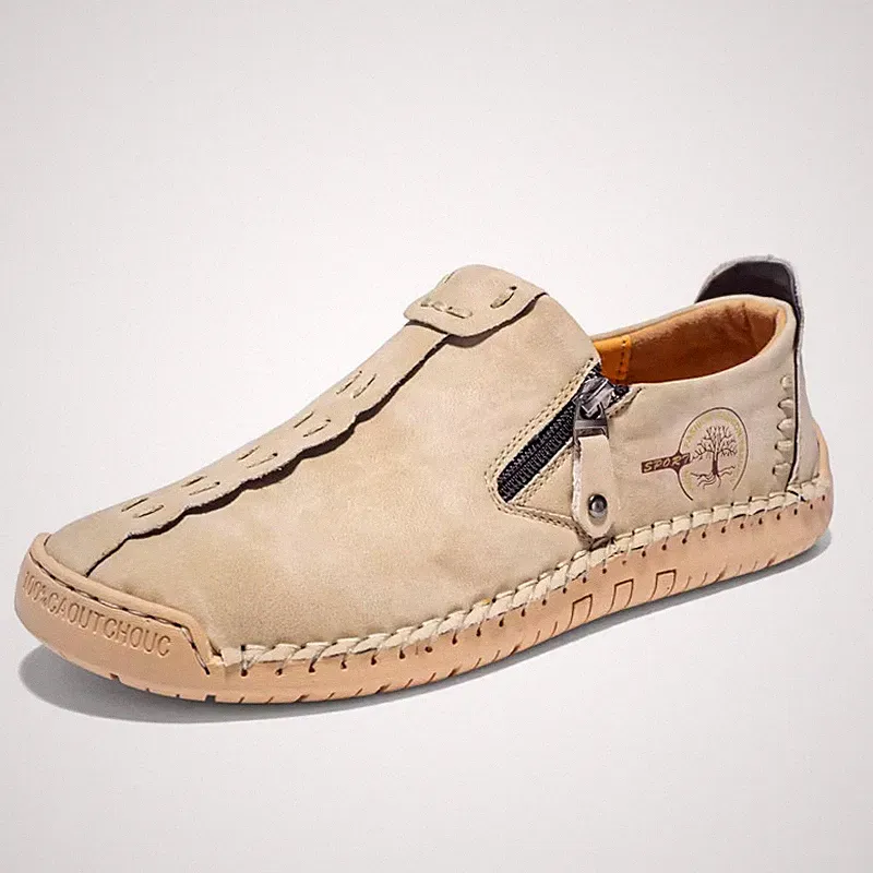 H Herren Schuhe Slipper Mokassins Atmungsaktiv Freizeit Herrenschuhe