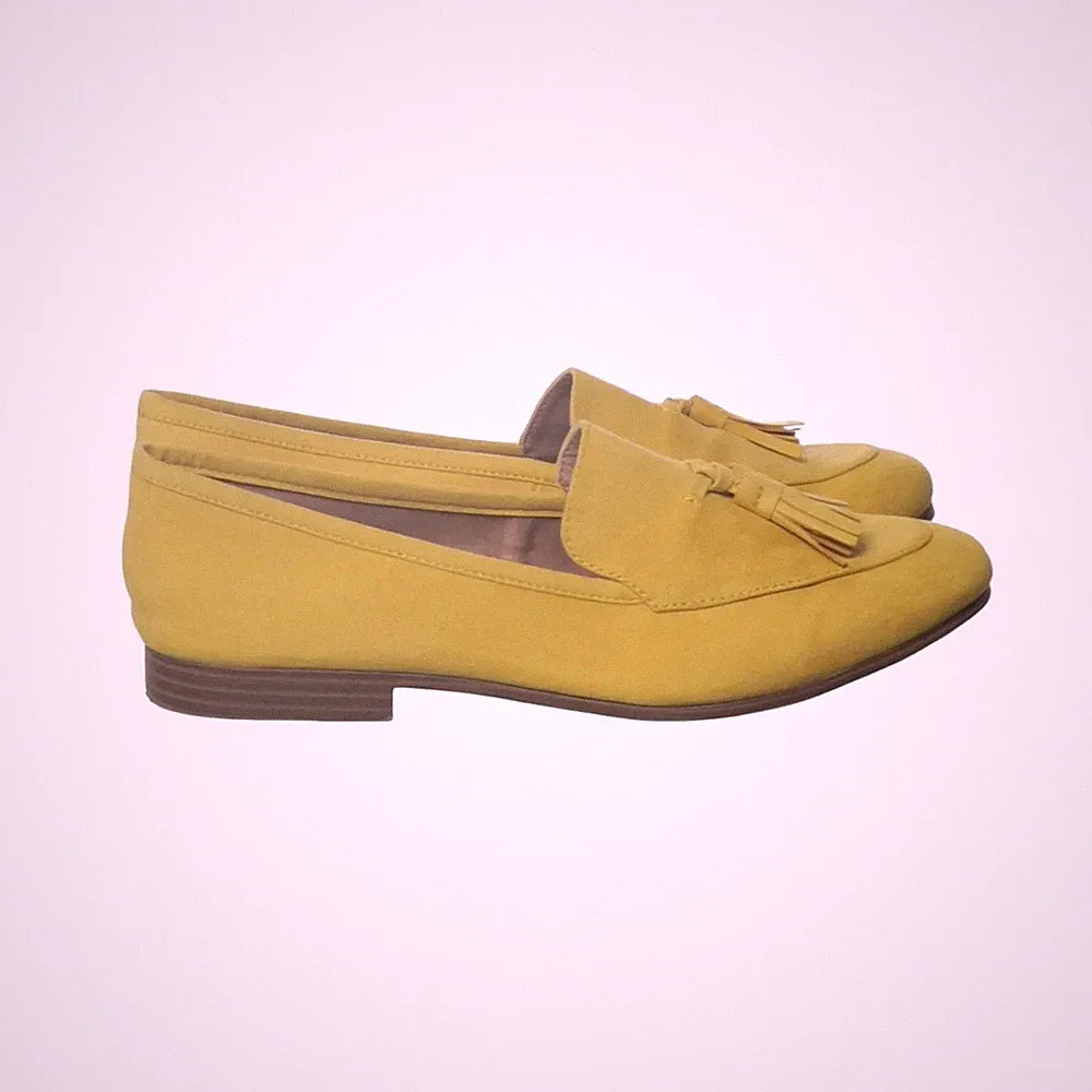 H&M, Loafers, Größe: 38, Gelb, Damen #AOk