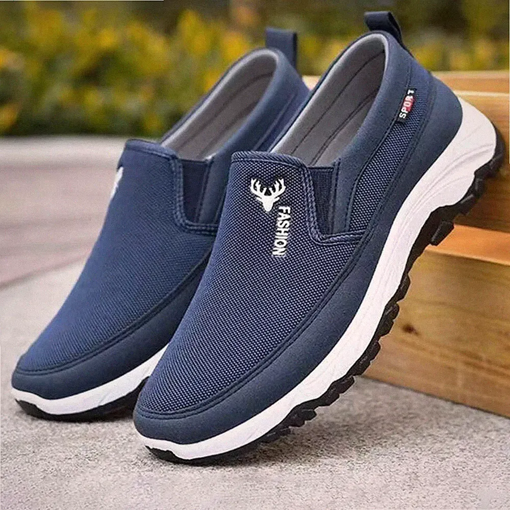 Halbschuh Slipper Bootsschuhe Sportschuhe atmungsaktiv orthopädisch Reise Plimsolls Fl