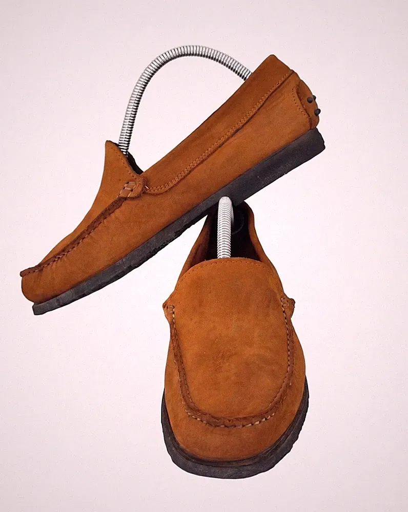 Halbschuhe J.P. Tod's Wildleder braun - Größe 5 - Eu. 39 - Made in Italy