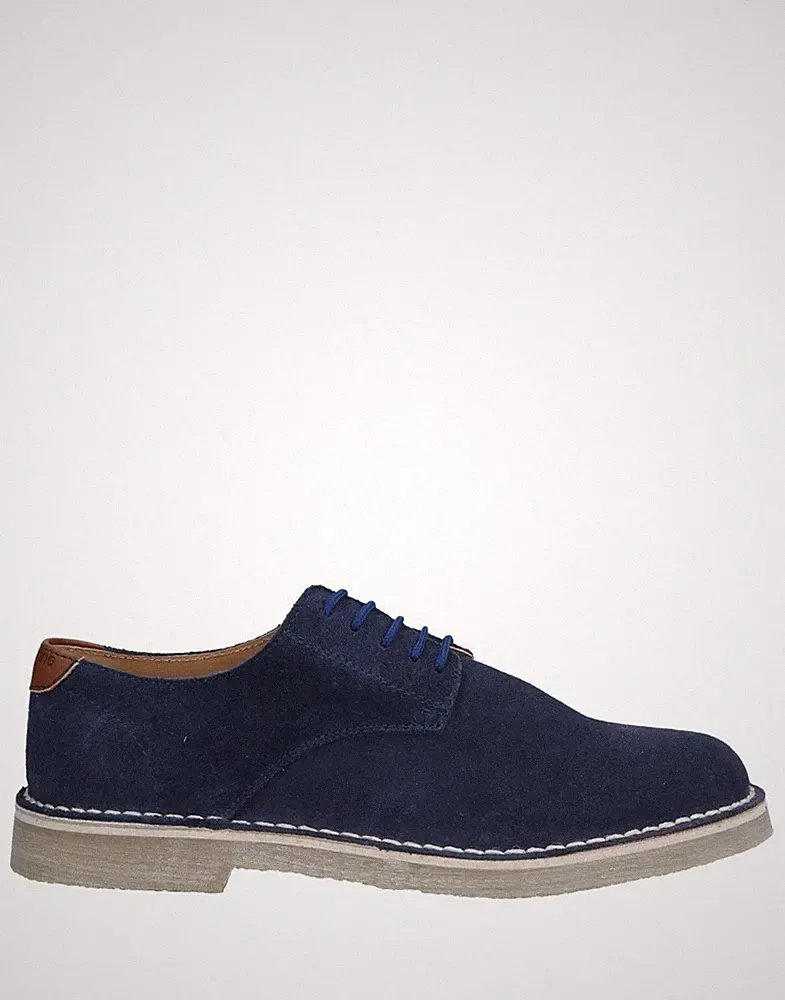 HALBSCHUHE WILDLEDER SUBMARINE INDIGOBLAU Gr. 41 LOAFER WILDLEDER BLAU JEANS UK 7