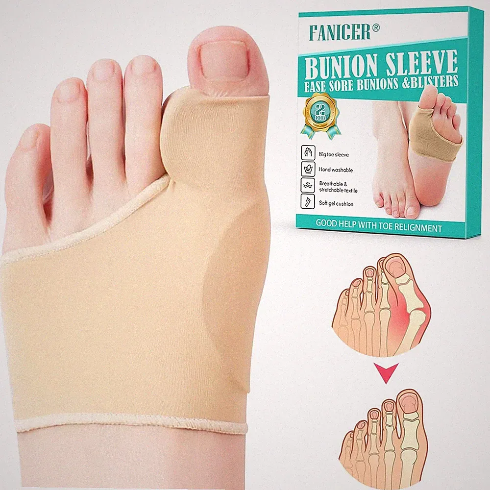 Hallux Valgus Socken, Hallux Valgus Korrektur, Hallux Valgus Socken mit Gel-Pad