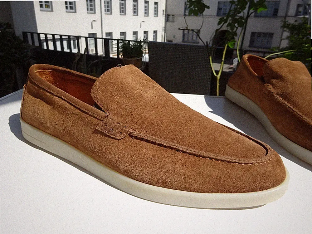 HAMMERSTEIN Loafer 6561 PREMIUM Herren Schuhe Leder Braun Germany Gr.46 f.Neuw