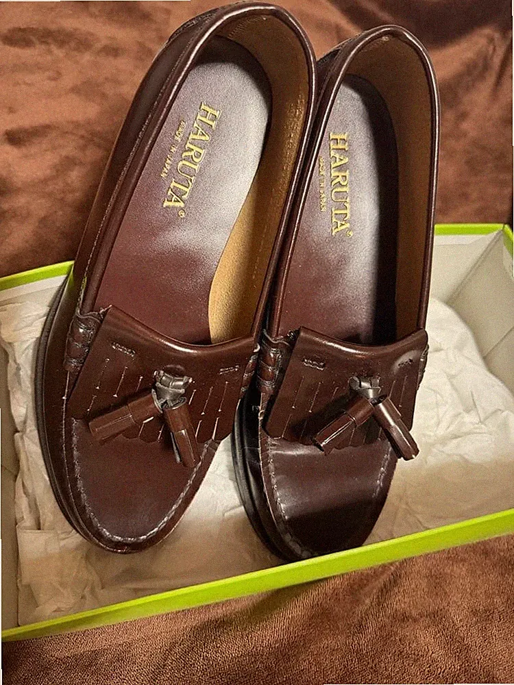 3 cm Loafer mit Quasten