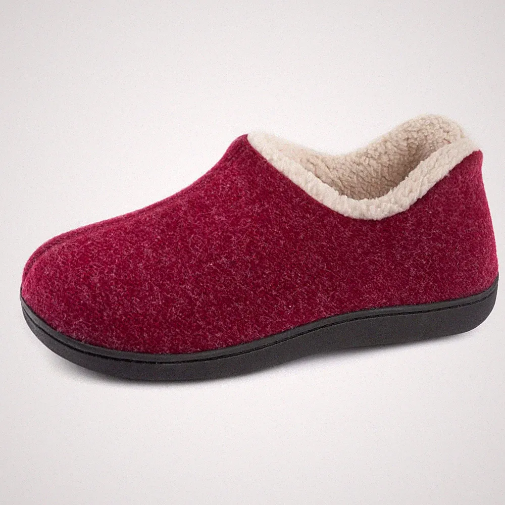 Hausschuhe Damen Plüsch Slippers Winter Wärme Pantoffeln Bequeme Memory Foam...