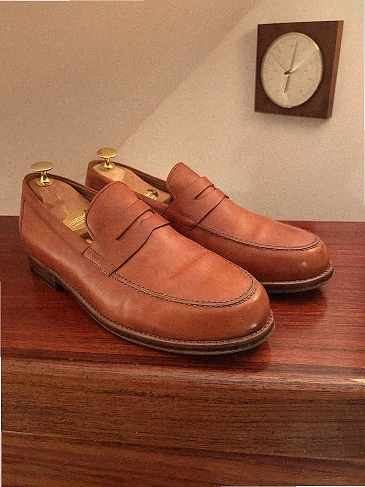 Heinrich Dinkelacker Loafer Handarbeit OVP circa 700€