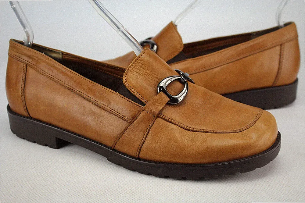 Helvesko Gr.41 Damen Comfort Mokassin Ballerinas Loafers Slipper Gefuttert TOP