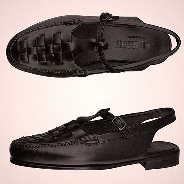 HEREU Roketa Slingback Loafer BLACK WFP21ROQU001 32307339