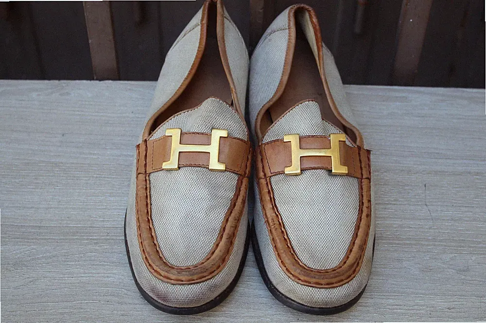 HERMES HALBSCHUH 37,5 SUPER ZUSTAND DAMENSCHUHE 989€