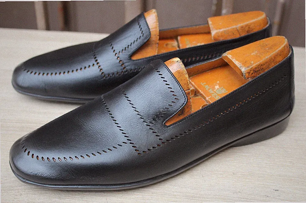 HERMES LEDER HALBSCHUH 6 / 40 SUPER ZUSTAND HERRENSCHUHE 989€