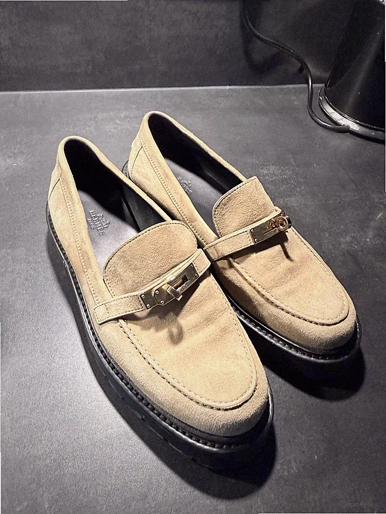 Hermes Paris Damen Mokassins Icone Loafer Gr. 39,5