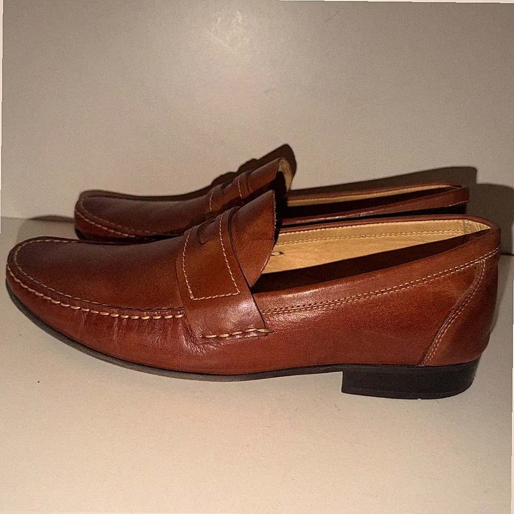 Herren ANATOMIC & CO Schuhe UK 7 EU 42 Slipper Halbschuh Braun Leder (100£)
