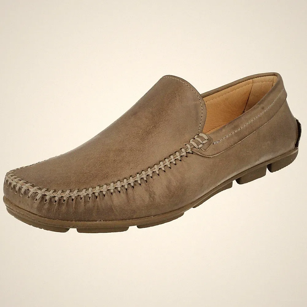 Herren Anatomisch Leder Smart Leger Slipper Halbschuhe Mokassins Schuhe Aruja