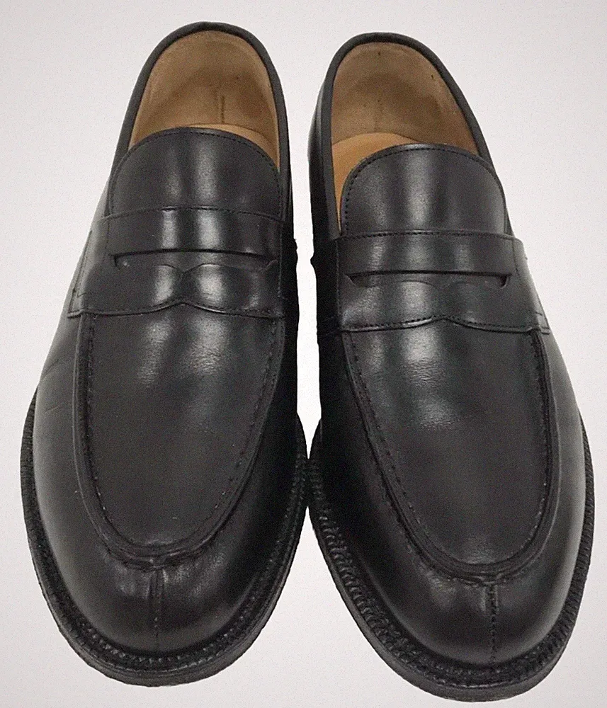 Herren Church’s Darwin Schwarz Leder Halbschuhe Größe UK 8 EU 42 Gebraucht